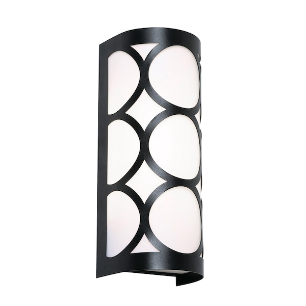 Afx Lake 13-in. Candelabra Base Sconce - Black LAKS0513CBBK - main